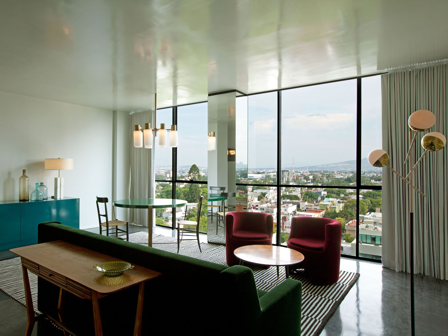 Dimore studio brings glamour to casa fayette mexico Habita design casa