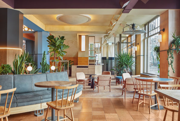 Karavaan Cafe Bar Amsterdam By Studio Modijefsky Yellowtrace