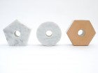 Fort Standard Marble Candleholders | Yellowtrace.