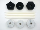 Fort Standard Marble Candleholders | Yellowtrace.