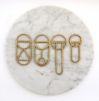 Fort Standard Brass Crest Bottle Openers | Yellowtrace.