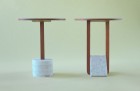 Fort Standard Timber & Marble Foundation Table | Yellowtrace.