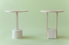 Fort Standard Timber & Marble Foundation Table | Yellowtrace.