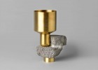 David Taylor, Considered Objects - concrete, brass, mirror | Yellowtrace