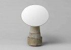 David Taylor, Considered Objects - concrete, brass, mirror | Yellowtrace