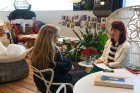 Patricia Urquiola with Dana Tomic Hughes, at Space Furniture Sydney | Yellowtrace