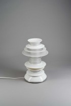 Hanna Krüger Assembles Porcelain Piles for Rosenthal Line Pila Light | Yellowtrace