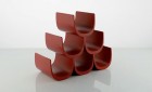 Noe wine rack by Giulio Iachetti for Alessi | Yellowtrace