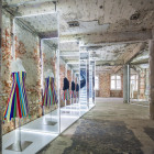 Intersecting Mirrored Exhibition by Bureau Betak | Yellowtrace