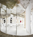 Intersecting Mirrored Exhibition by Bureau Betak | Yellowtrace