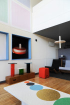 Pierre Charpin's Installation at Apartment N°50 by Le Corbusier | Yellowtrace