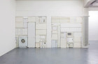 Michael Johansson all white tetris installation| Yellowtrace