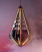 Sculptural Geometric Lighting by Bec Brittain | Yellowtrace