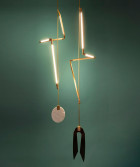 Sculptural Geometric Lighting by Bec Brittain | Yellowtrace