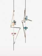 Sculptural Geometric Lighting by Bec Brittain & Hilda Hellström | Yellowtrace