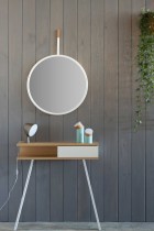 'Hang Mirror,' 2014 by Omelette-ed at Design Trade 2014 | Yellowtrace