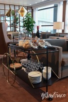 Cathay Pacific's The Pier First Class Lounge in Hong Kong by Ilse Crawford of Studioilse | Photo by Nick Hughes, Yellowtrace
