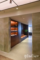 Cathay Pacific's The Pier First Class Lounge in Hong Kong by Ilse Crawford of Studioilse | Photo by Nick Hughes, Yellowtrace