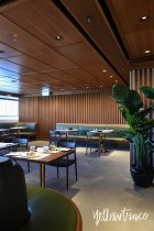 Cathay Pacific's The Pier First Class Lounge in Hong Kong by Ilse Crawford of Studioilse | Photo by Nick Hughes, Yellowtrace