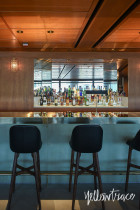 Cathay Pacific's The Pier First Class Lounge in Hong Kong by Ilse Crawford of Studioilse | Photo by Nick Hughes, Yellowtrace