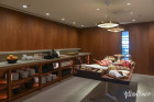 Cathay Pacific's The Pier First Class Lounge in Hong Kong by Ilse Crawford of Studioilse | Photo by Nick Hughes, Yellowtrace
