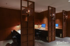 Cathay Pacific's The Pier First Class Lounge in Hong Kong by Ilse Crawford of Studioilse | Photo by Nick Hughes, Yellowtrace