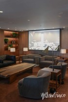 Cathay Pacific's The Pier First Class Lounge in Hong Kong by Ilse Crawford of Studioilse | Photo by Nick Hughes, Yellowtrace
