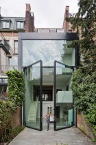 Antwerp Town House by Sculp[IT] Features World’s Largest Pivoting Door | Yellowtrace