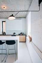 Black & White Apartment in Moscow by Crosby Studios | Yellowtrace
