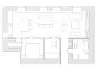 Black & White Apartment in Moscow by Crosby Studios | Yellowtrace