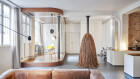 Glass & Walnut Loft in Paris by CUT Architectures | Yellowtrace