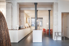Glass & Walnut Loft in Paris by CUT Architectures | Yellowtrace
