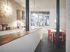 Glass & Walnut Loft in Paris by CUT Architectures | Yellowtrace