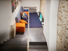 Glass & Walnut Loft in Paris by CUT Architectures | Yellowtrace