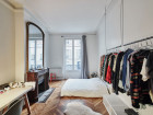 Glass & Walnut Loft in Paris by CUT Architectures | Yellowtrace