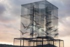 'Incipit' Wire Mesh Sculpture by Edoardo Tresoldi | Yellowtrace