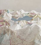 Landscapes of Possibility Made from Maps & Books by Ji Zhou | Yellowtrace
