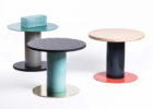 Reel Side Tables by David Derksen, Salone Satellite 2016 | #MILANTRACE2016