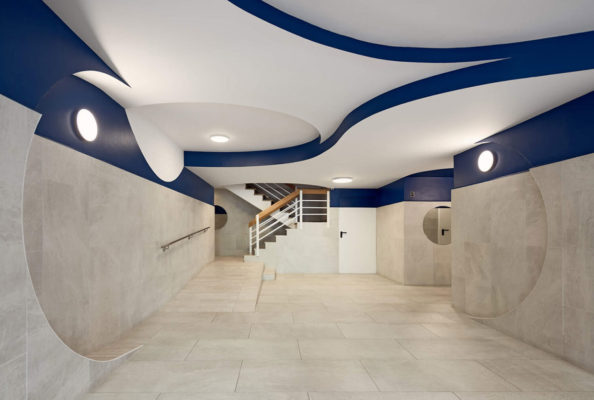 Miel Arquitects, Pintor Pahissa Lobby Interior Refurbishment, Photo Pol Viladoms | Yellowtrace