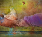 Kim Keever's Mesmerising Art Made by Squeezing Paint into Water | Yellowtrace