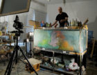 Kim Keever's Mesmerising Art Made by Squeezing Paint into Water | Yellowtrace