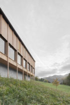 Modern Farmhouse in Laterns, Austria by Bernardo Bader Architekten | Yellowtrace