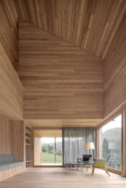 Modern Farmhouse in Laterns, Austria by Bernardo Bader Architekten | Yellowtrace