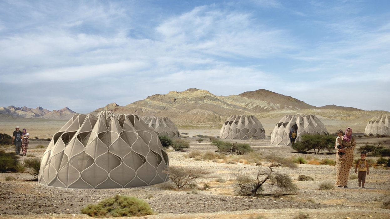 Abeer Seikaly Structural Fabric Shelters Weave Refugees Lives Back Together | Yellowtrace