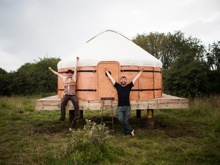 Jero Flat Pack Yurt by Trakke & Uula Jero | Yellowtrace