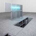 3-8 Installation by Leopold Banchini & Laure Jaffuel at Centre Pompidou in Paris | Yellowtrace