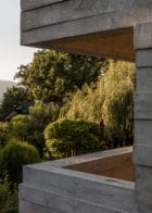 Panorama Suburbia House in Switzerland by Leopold Banchini & Daniel Zamarbide | Yellowtrace