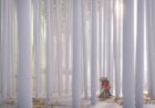 Wuxi Taihu Show Bamboo Theatre in China by Steven Chilton Architects | Yellowtrace