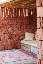 Tigmi Trading Rug Collection Shot Inside Studio KO's Villa E in Morocco | Yellowtrace