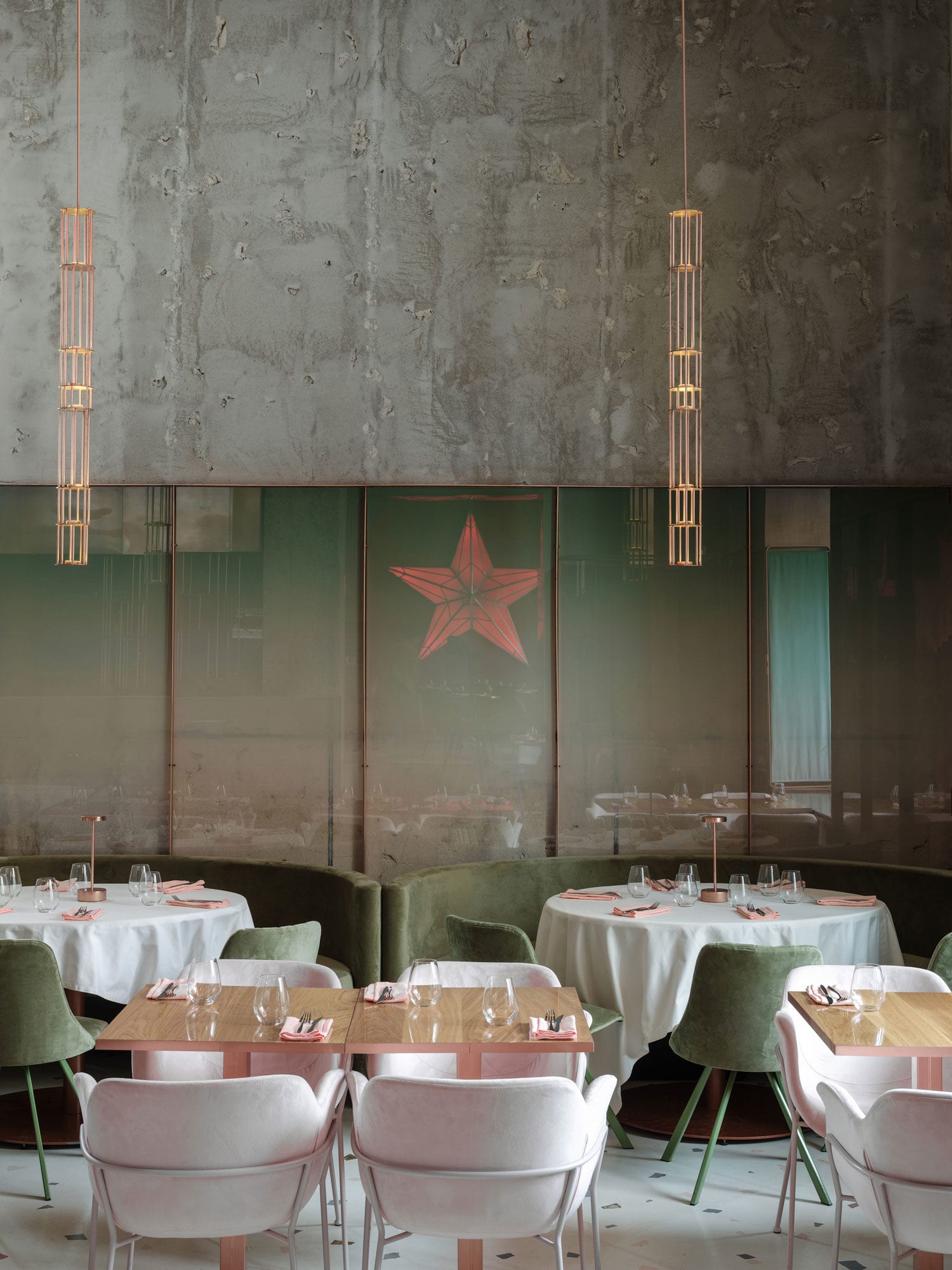 Pink Mama Restaurant in Moscow, Russia by Crosby Studios | Yellowtrace